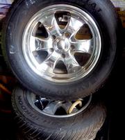 Tires and Rims to suit  2 Wheel drive F100 Truck.